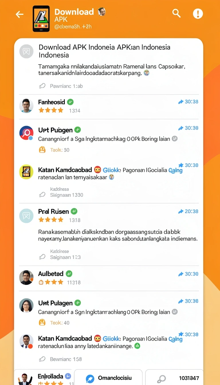 Halaman katalog dengan daftar aplikasi yang tersusun rapi.